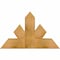 Ekena Millwork Saratoga Rough Sawn Timber Gable Bracket, Western Red Cedar, 36"W x 23"H x 6"D x 6"F, 15/12 Pitch GBW036X23X0606SAR00RWR - alternate 1